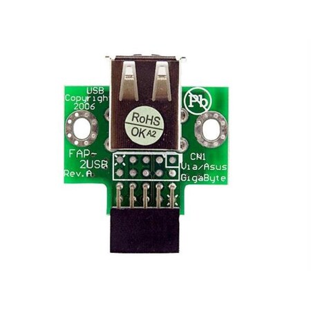 Ezgeneration 2 Port Usb Motherboard Header Adapter EZ131509